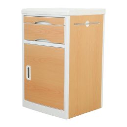 Bedside Cabinet with Two Drawers and Door 1