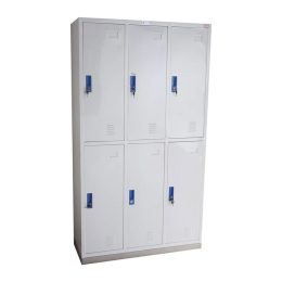 ארון לוקרים מפלדה עם 6 דלתות 1