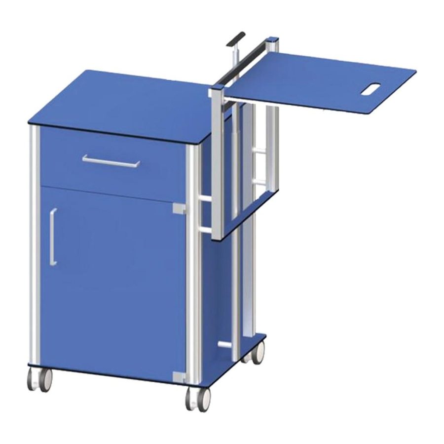Bedside Cabinet with Side Dining Table