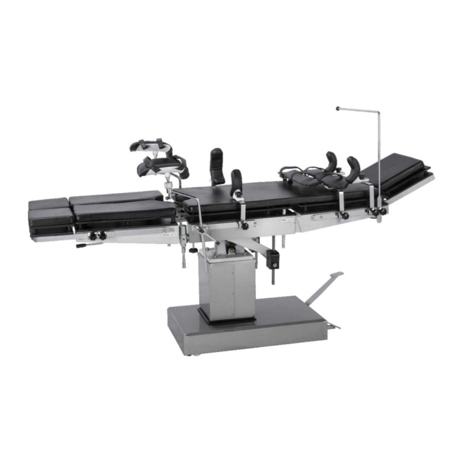 Hydraulic Operating Table with Operation from Both Sides
