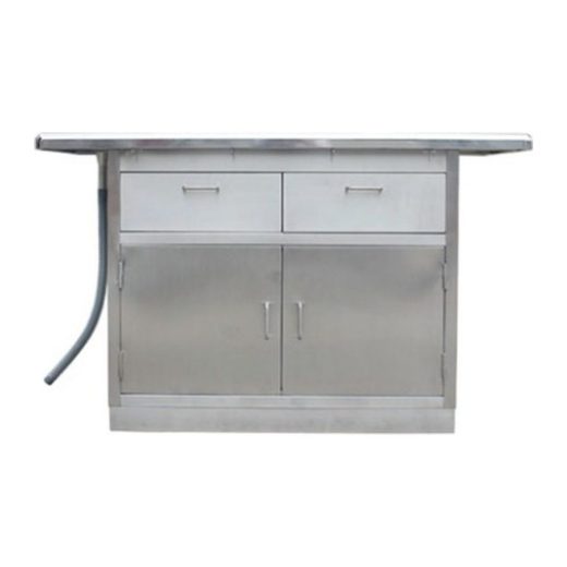 Treatment and Bathing Table with Drawers and Cabinet