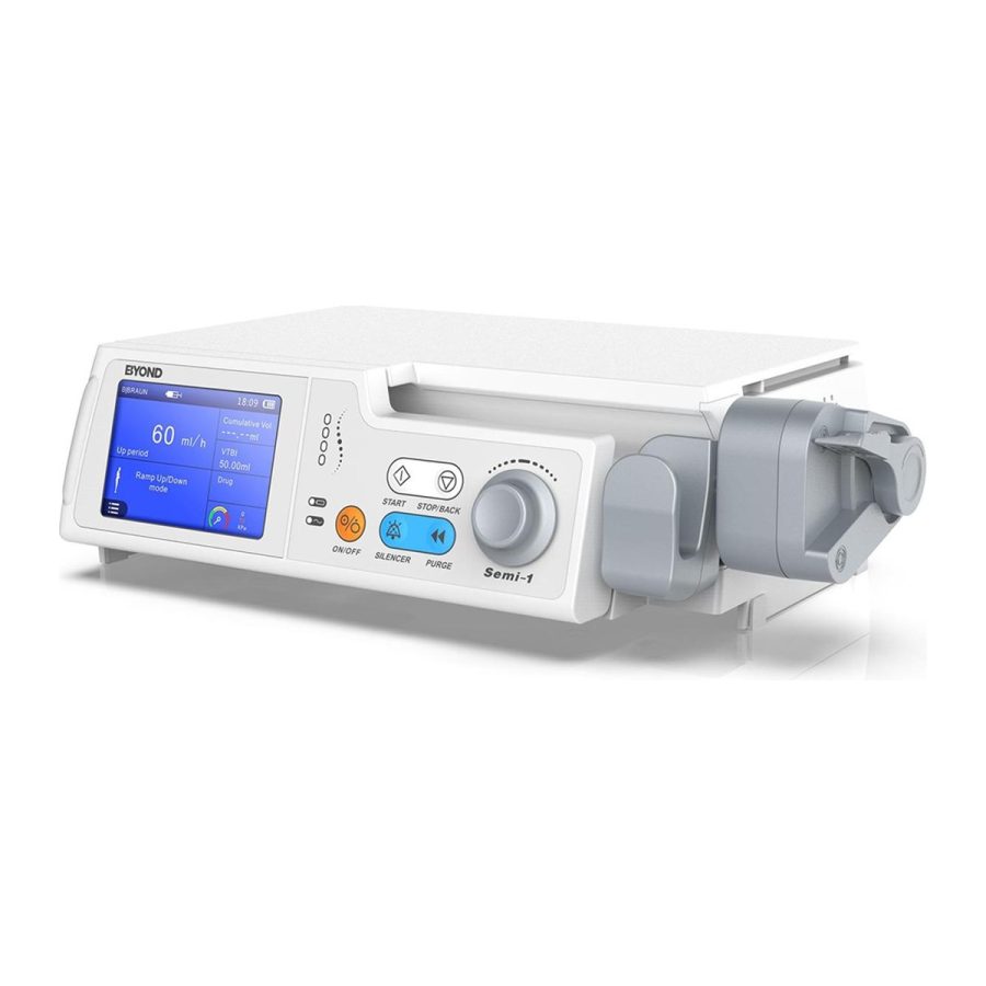 משאבת מזרק עם מסך LCD גדול