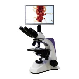 Binocular Biological Microscope with Screen 1