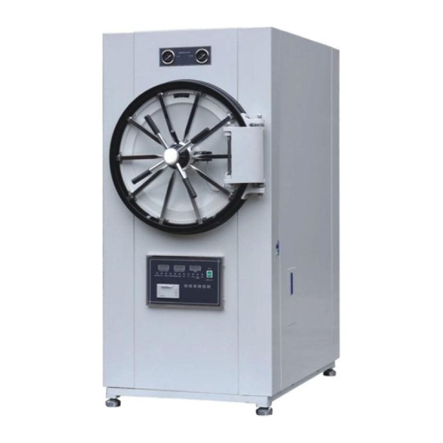 Computer-Controlled Horizontal Autoclave with Drying