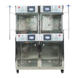 Animal Monitoring and Treatment Cage System, 4 Cages 1