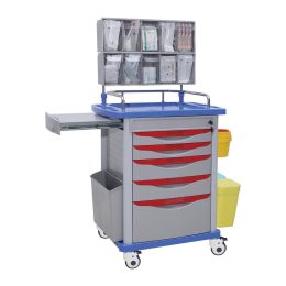 עגלת הרדמה עם תאים שקופים 1