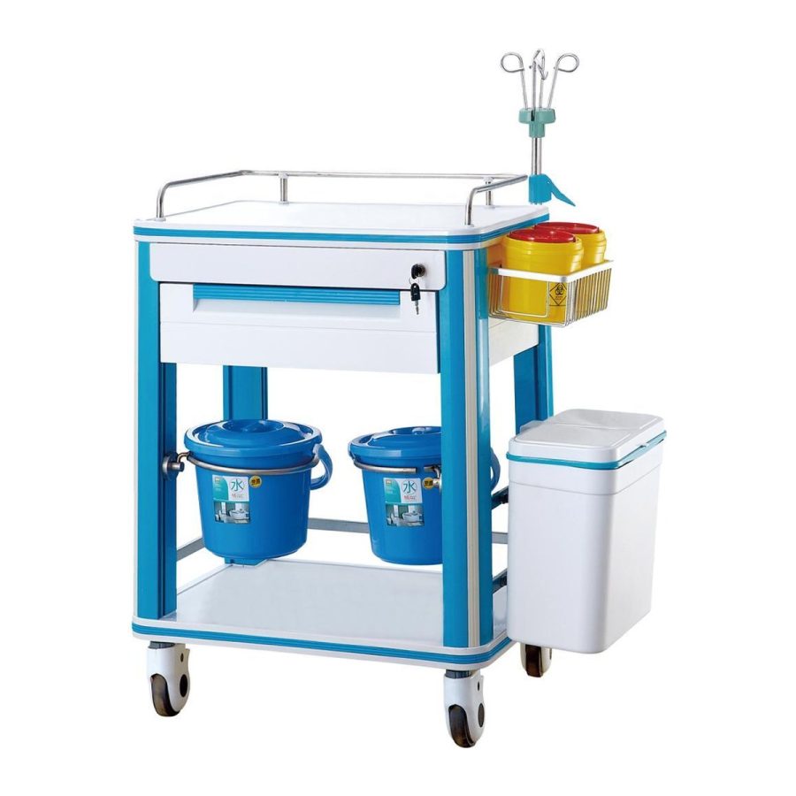 PVC Treatment Trolley with Central Locking