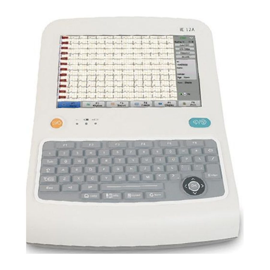 12-Lead Digital ECG Machine