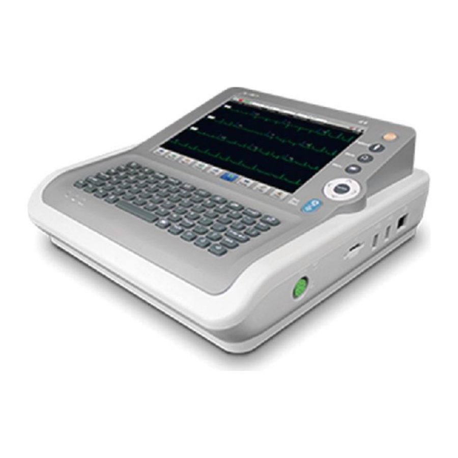 Portable ECG Machine with 8-Inch Touch Screen