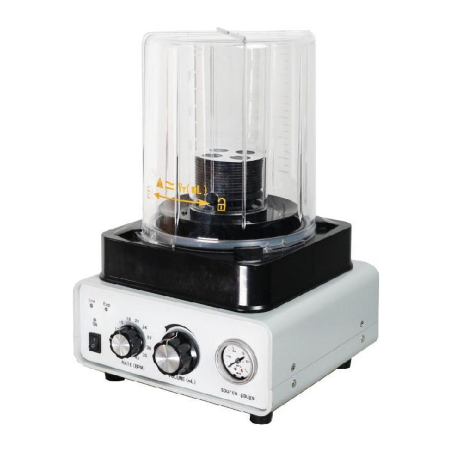 Veterinary Ventilator with Indicator Lights