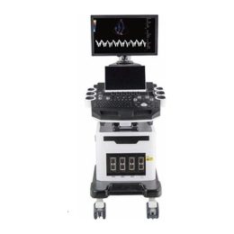 Veterinary Color Doppler Ultrasound System on Trolley 1