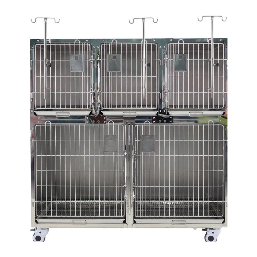 5-Cage Hospitalization Unit without Tray and Grid