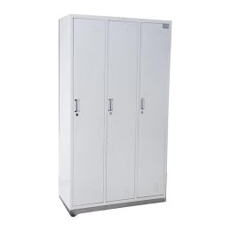 ארון לוקרים 3 דלתות על בסיס נירוסטה 1