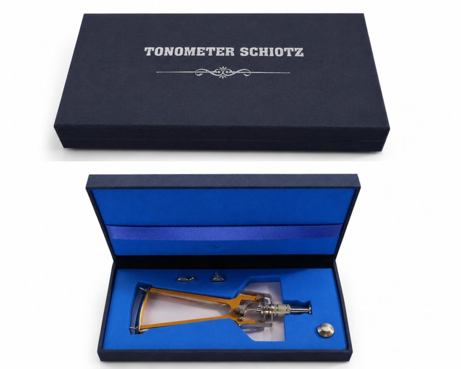 מד לחץ תוך־עיני (Schiotz Tonometer)