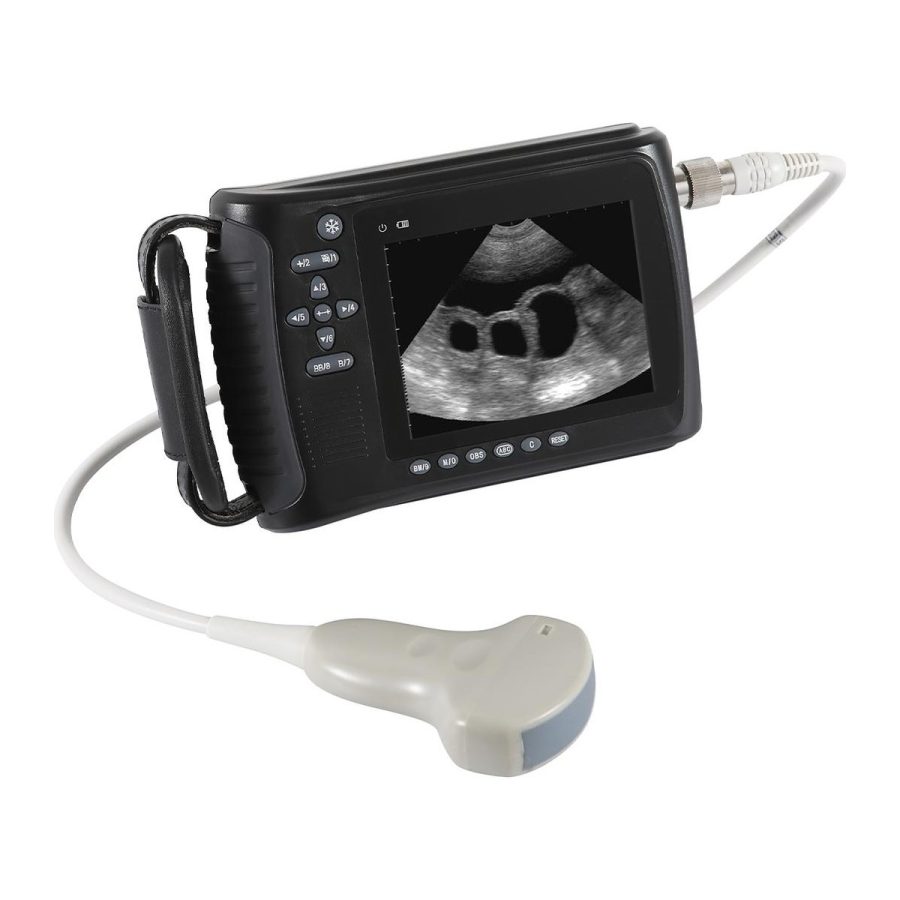Portable Veterinary Ultrasound Unit with 5.6 inch Screen