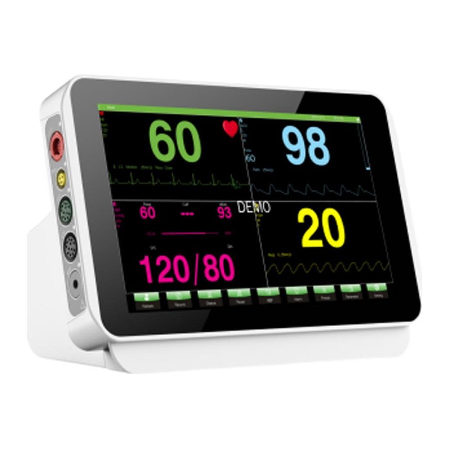 Compact Patient Monitor with 10.1 inch Touch Screen