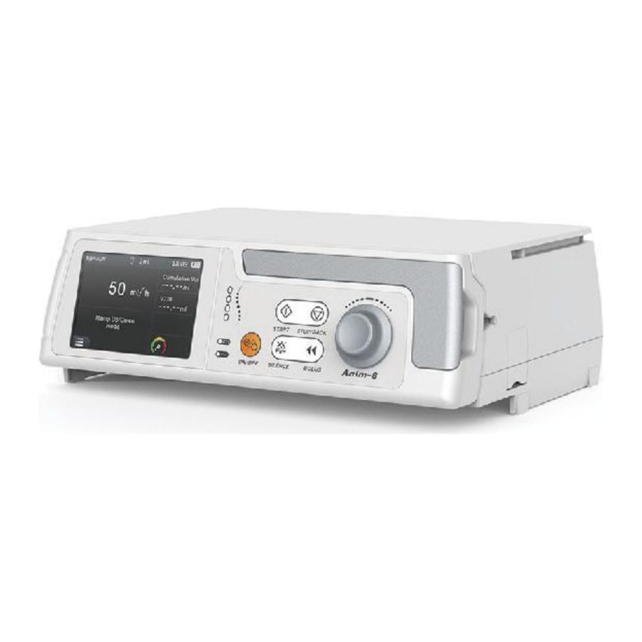 Stackable Infusion Pump with Large LCD Screen