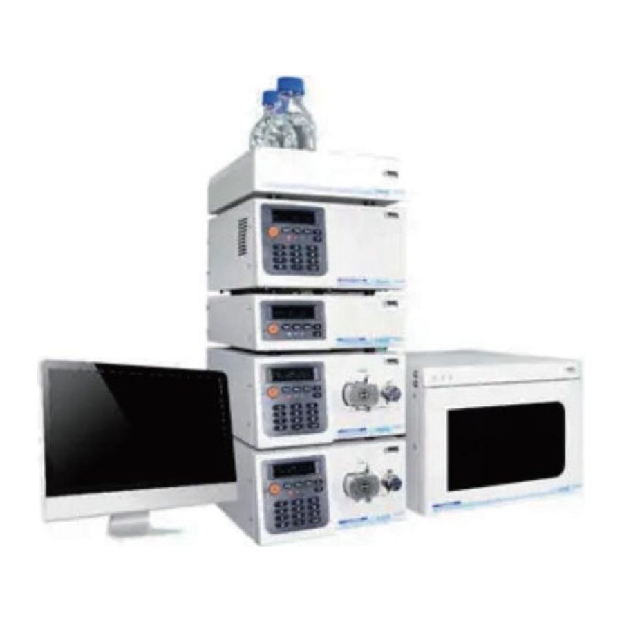 HPLC Liquid Chromatography System with Selectable Detectors