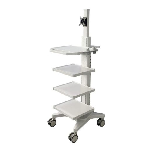 Mobile Instrument Cart with Shelves