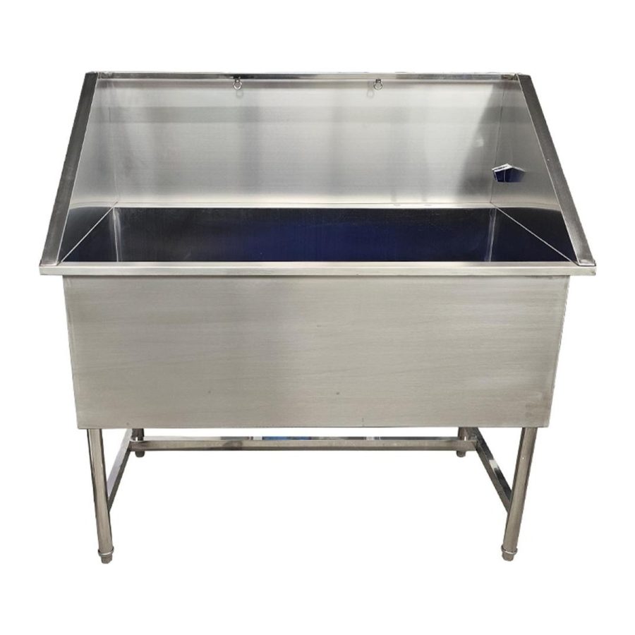 Stainless Steel Pet Bathing Tub