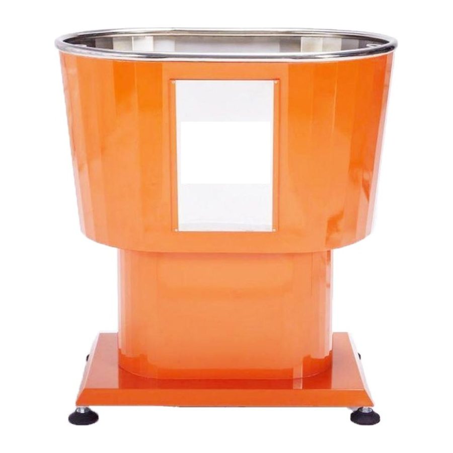 Electric Lift Pet Bathing Tub, Stainless Steel 304
