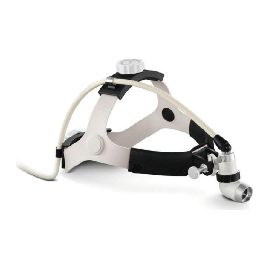 Surgical LED Headlight with Loupe Attachment Option