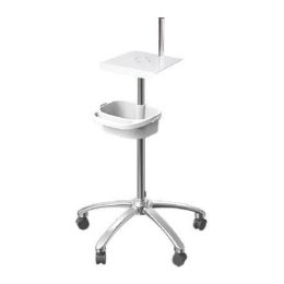 עמדה ניידת לציוד רפואי עם מגירה 1